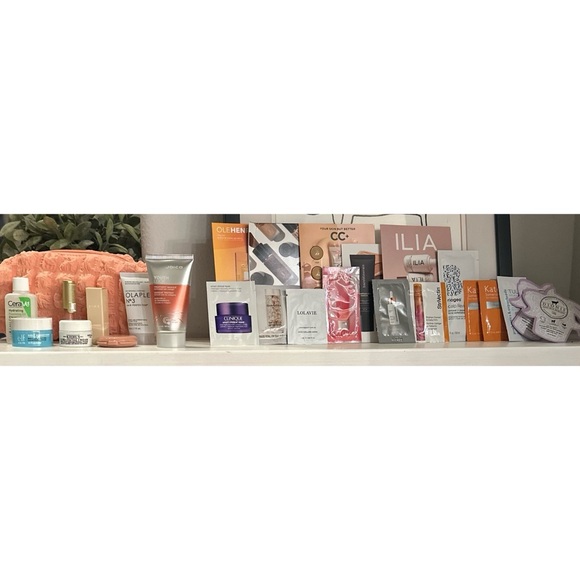 NEW 25-Piece Deluxe Sample Set with free Ulta bag peach colored - Picture 2 of 11